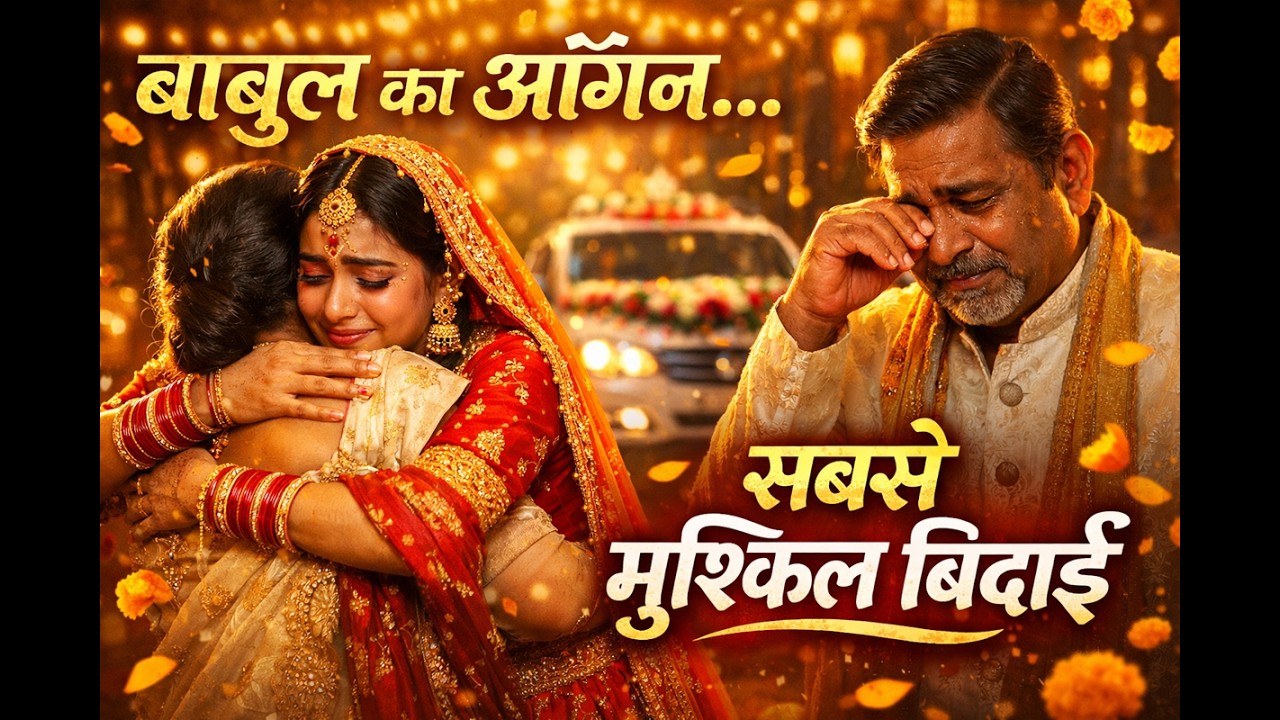 Bidaai Song ❤️ | चल पड़ी आज नई डगर | Emotional Wedding Farewell Song