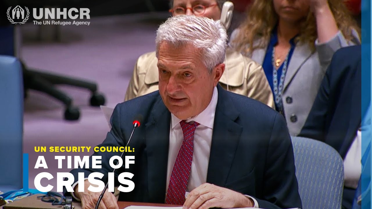 High Commissioner for Refugees Filippo Grandi addresses the UN Security Council.