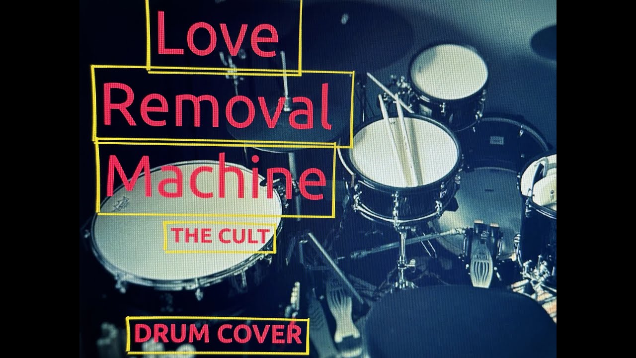 Love Removal Machine - The Cult (eDrum Cover)