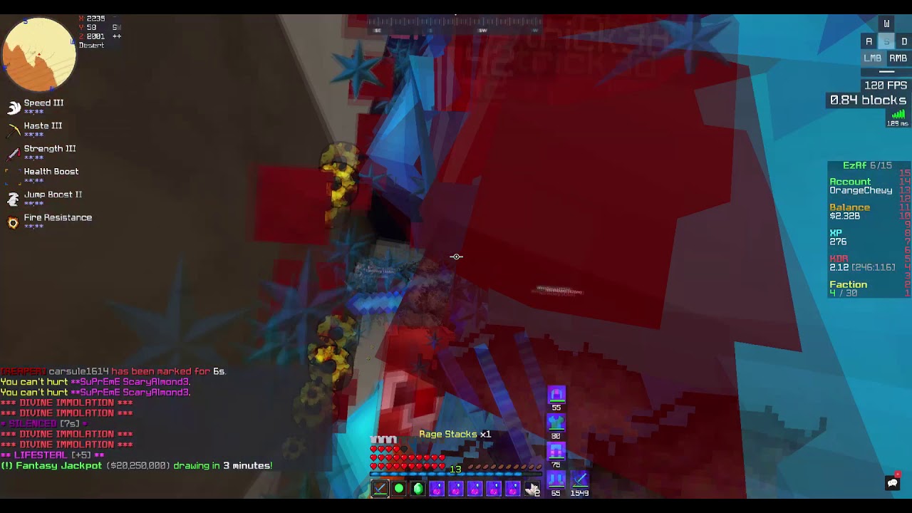 FantasyCloud #5 14Lore God Kills ( CosmicPvp Test) Heroic KIlls!  Minecraft