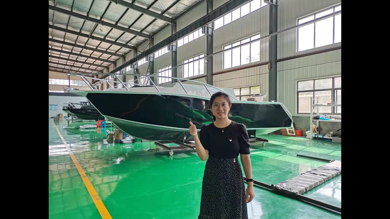 Gospel Boat 7.5m aluminum profisher fishing boat from China