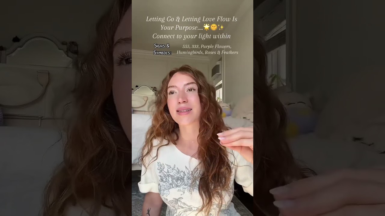 Отпустить и позволить любви течь свободно — вот ваше предназначение… ⭐️🌞✨ Послание ангела, переда...