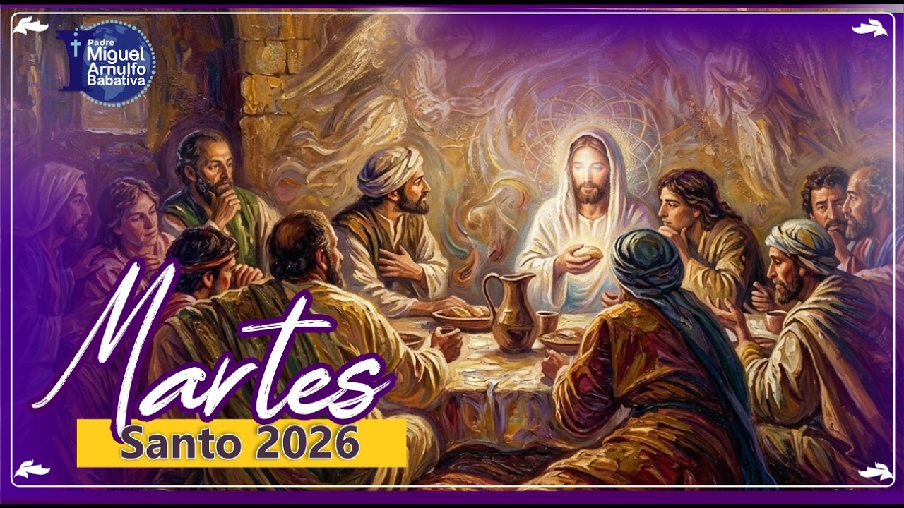 Lecturas del d&iacute;a Martes Santo  del  2026 - Padre Miguel Arnulfo Babativa