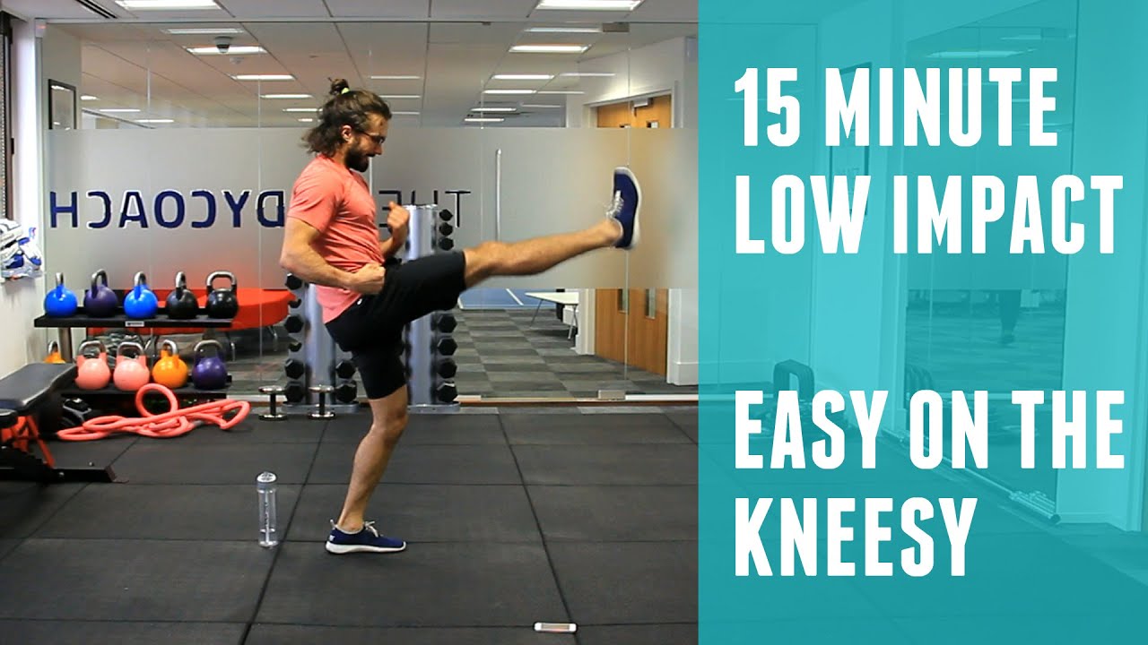 Low Impact Home HIIT Workout (Easy On The Knees) | The Body Coach