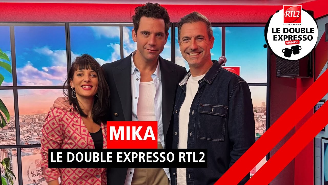 MIKA en live et en interview dans Le Double Expresso RTL2 (21/11/25)