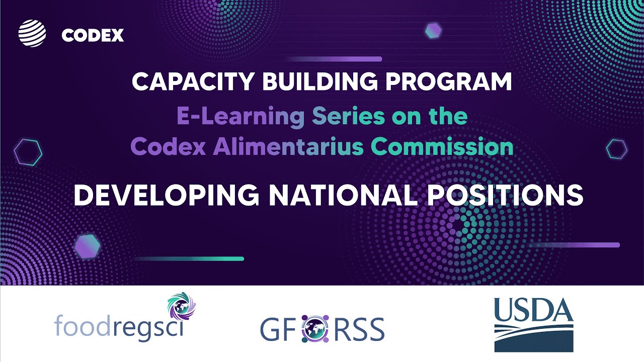 11- Developing national positions - The Codex Alimentarius Commission or Codex