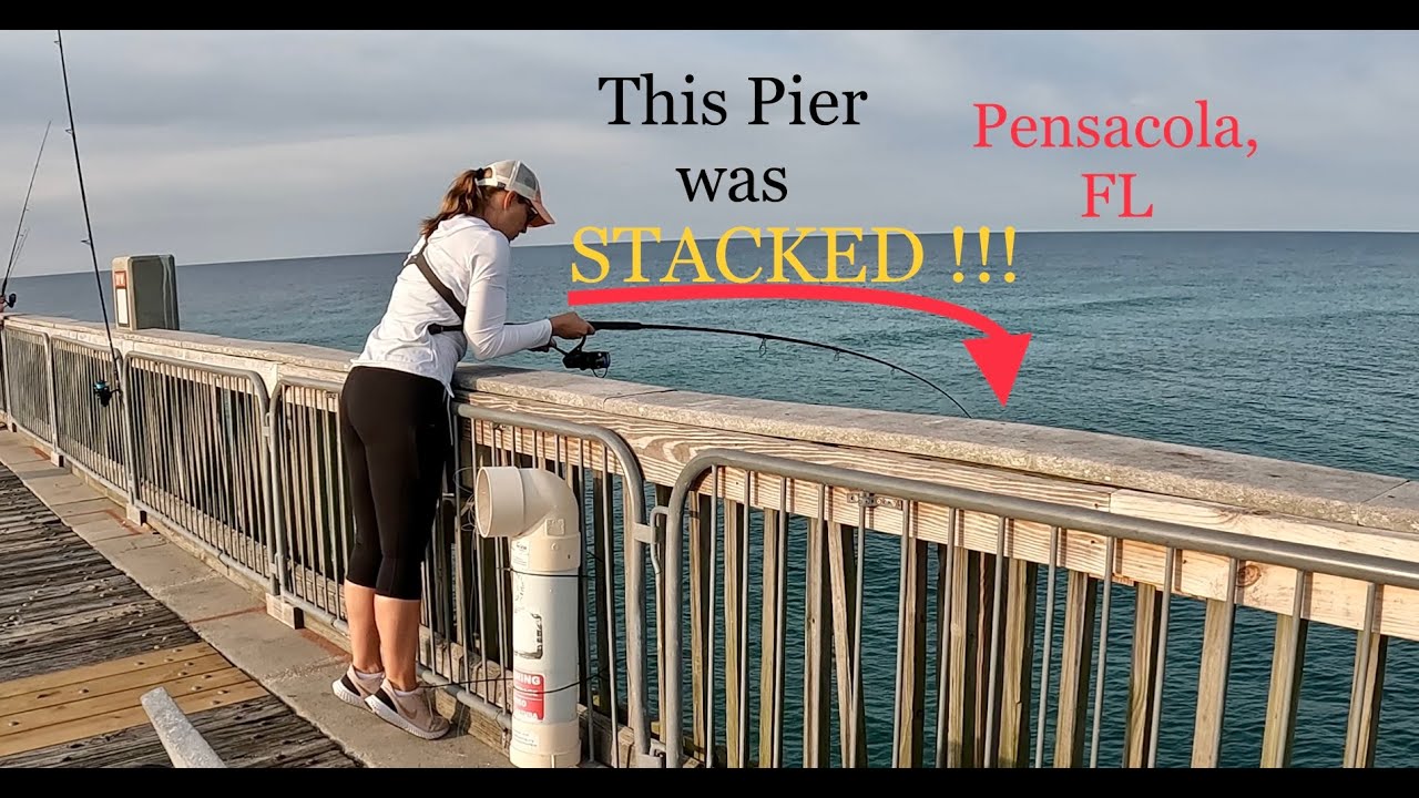 INSANE PIER FISHING! Pensacola, Florida