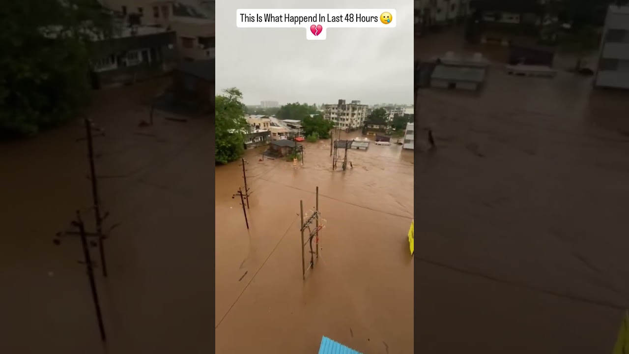 Breaking 100 years Record🌊 #viral #reels #rain #flood #explore