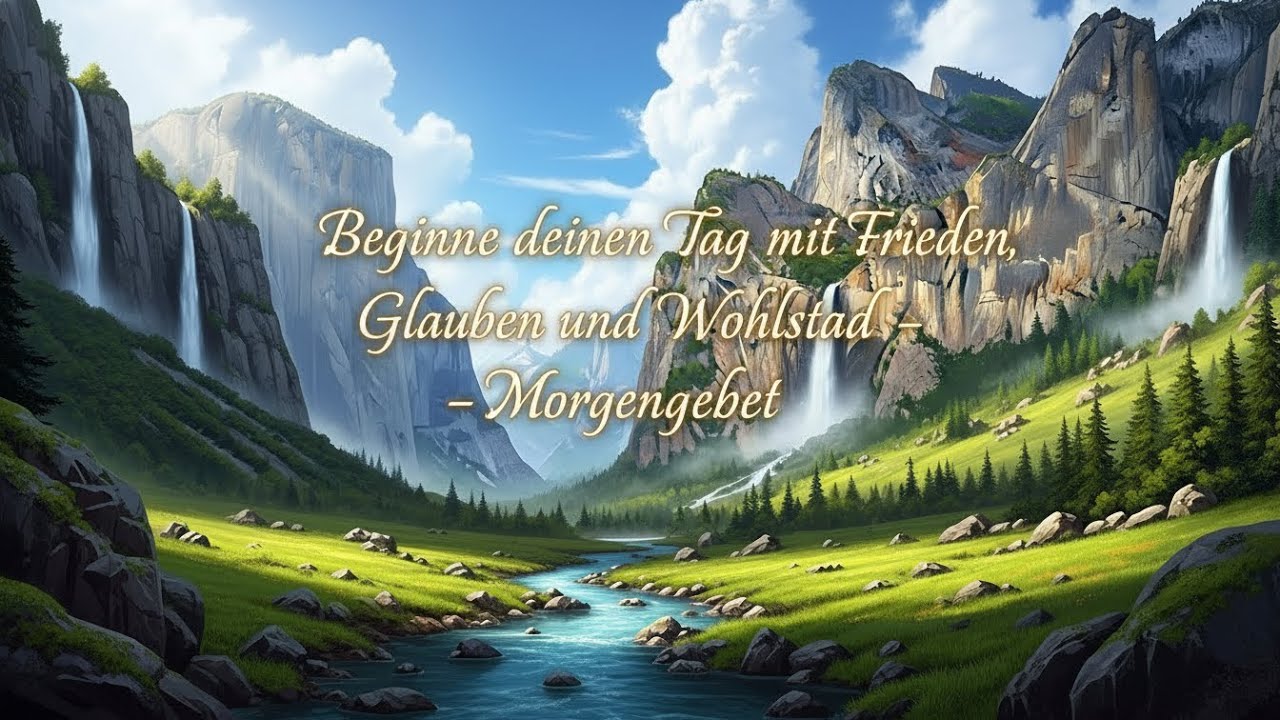 Beginne deinen Tag mit Frieden, Glauben und Wohlstand – Morgengebet