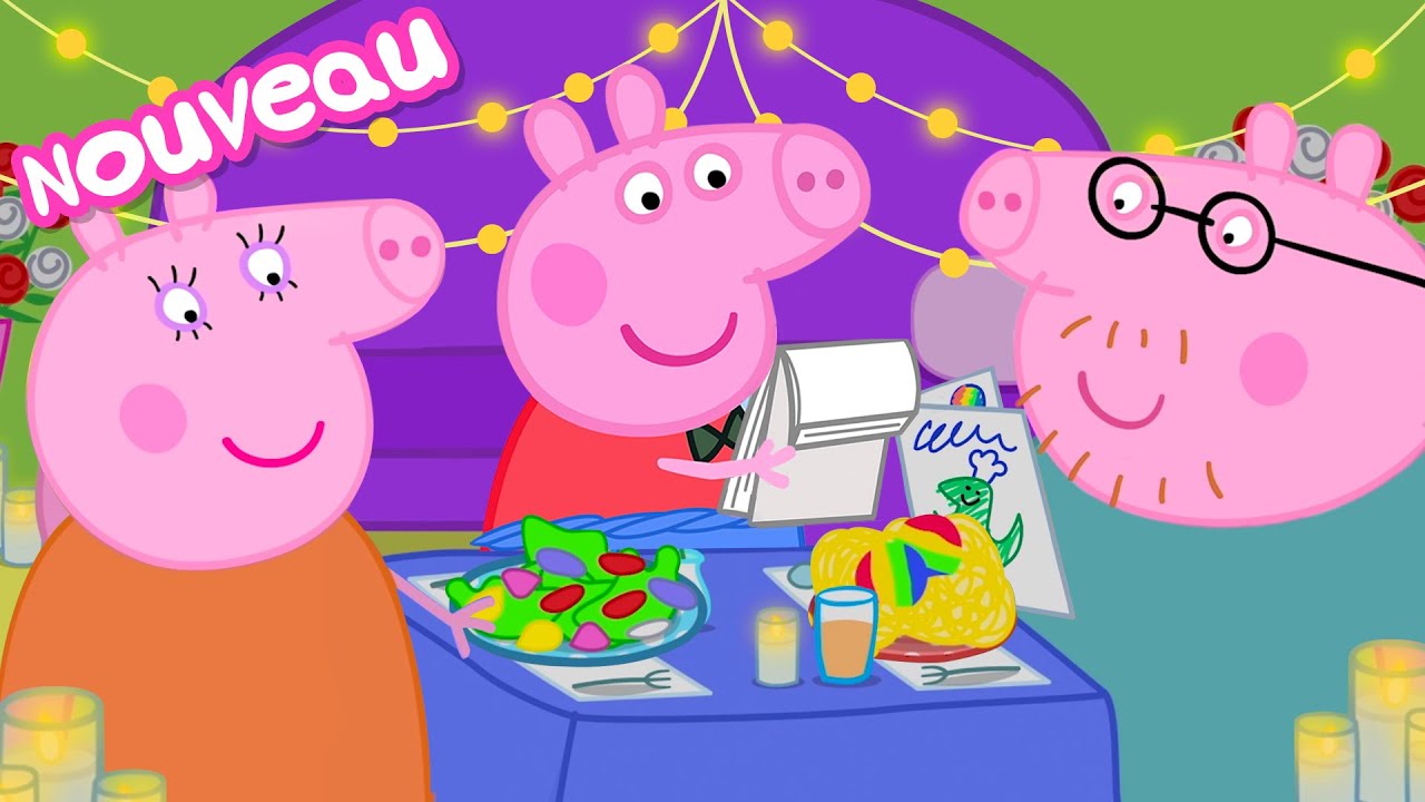 Les histoires de Peppa Pig | Le Restaurant de Luxe | Épisodes de Peppa Pig