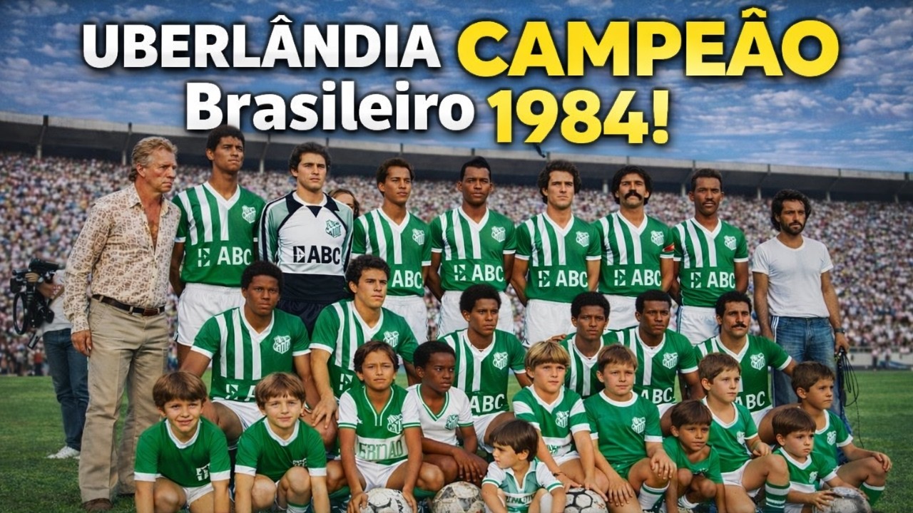 O DIA em que o UBERLÂNDIA CALOU o BRASIL e virou CAMPEÃO da Série B 1984
