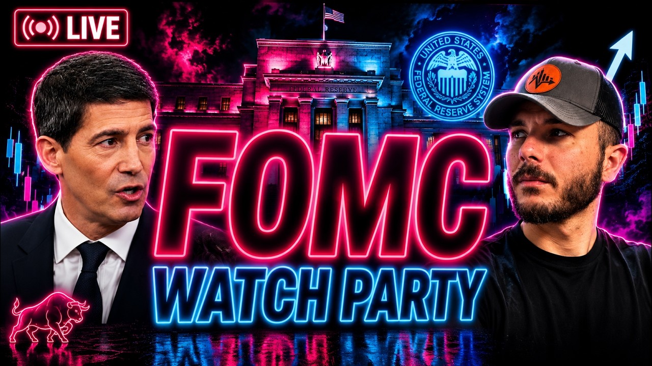 Bitcoin vs. The Fed: Live Analysis of FOMC Rate Decision!
