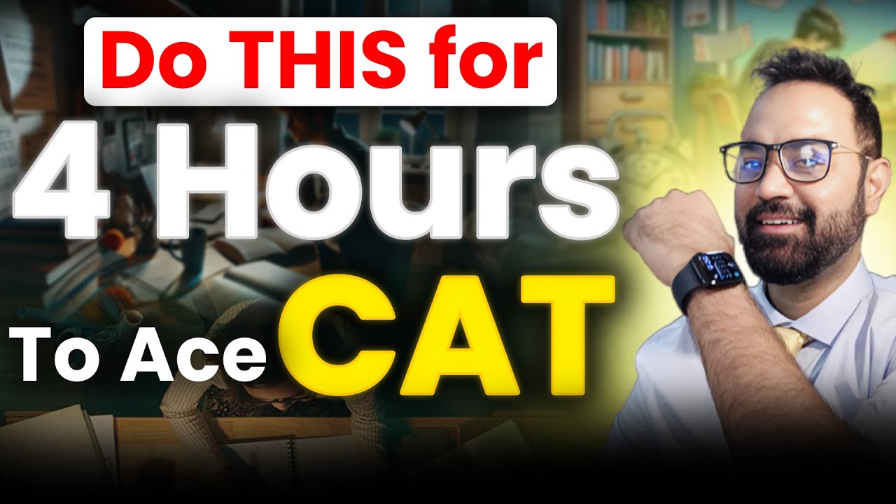 CAT 2025 Preparation from August | Daily Routine to Ace the Exam
