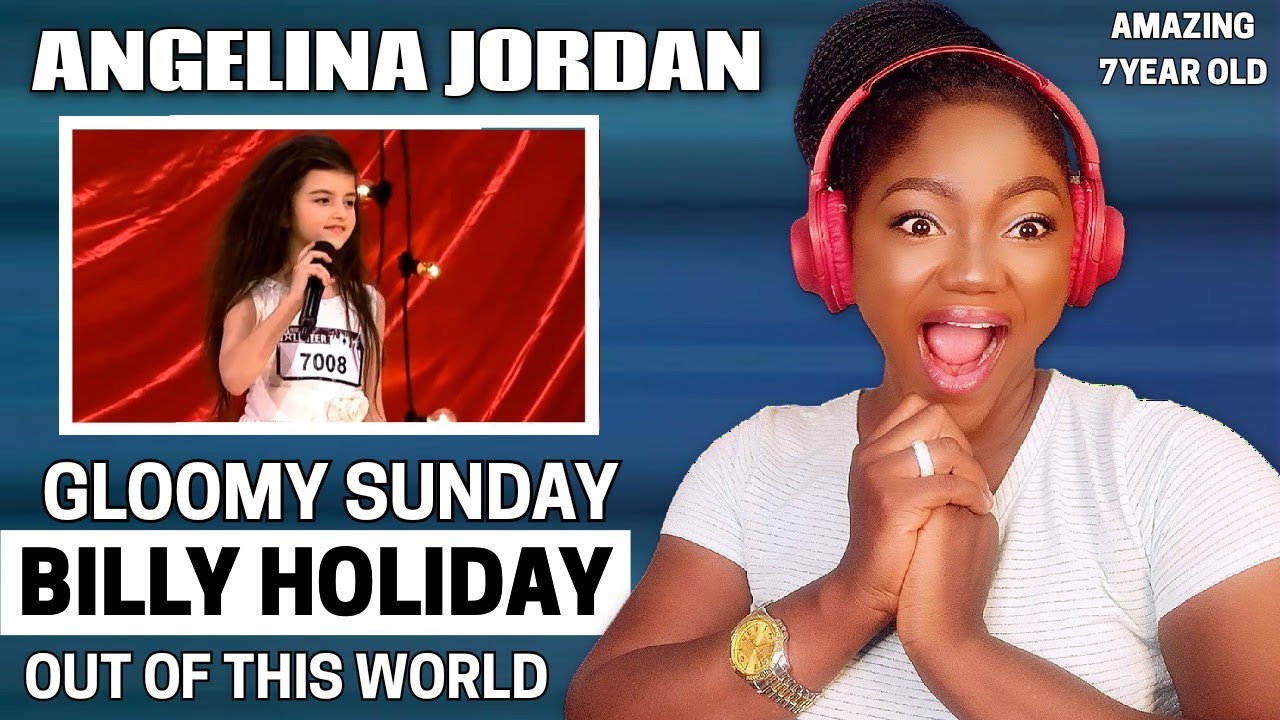SINGER REACTS | FIRST TIME HEARING ANGELINA JORDAN - Gloomy Sunday (Billy Holiday) REACTION!!!😱