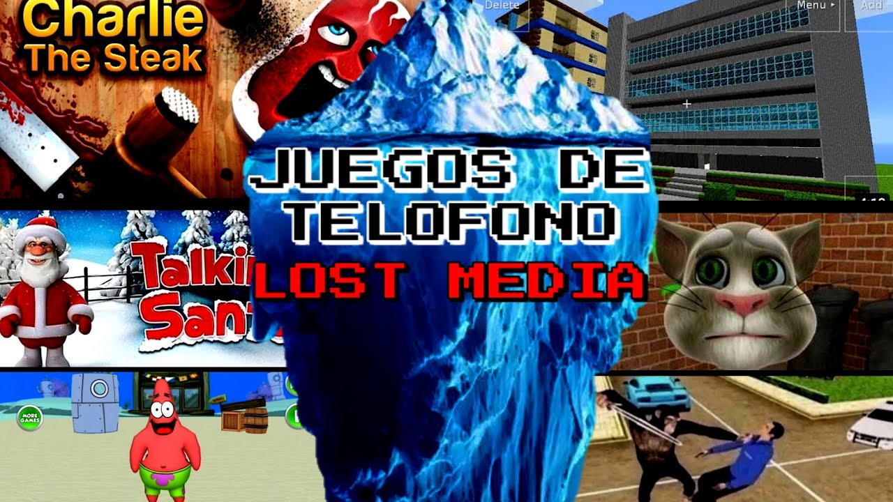 EL ICEBERG DE LOS JUEGOS LOST MEDIA MAS PERTURBADORES DE LA PLAY STORE Y APP STORE
