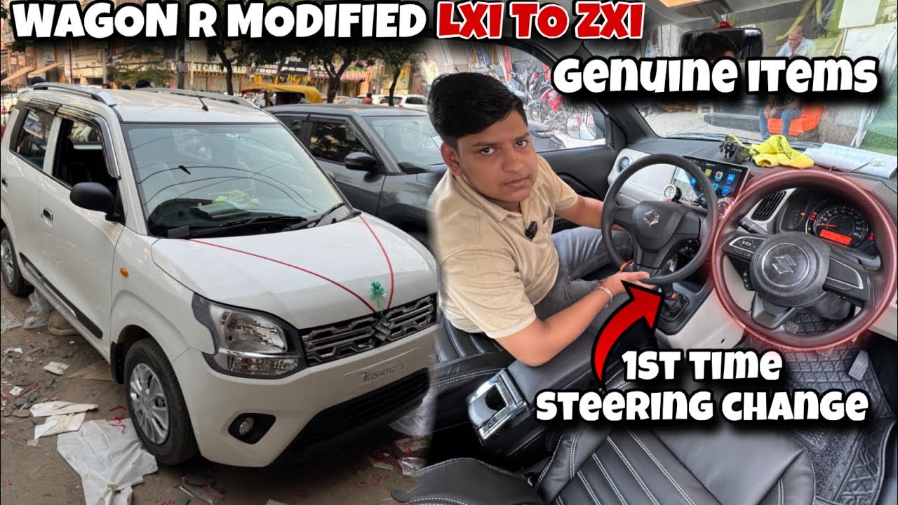 WAGON R ACCESSORIES 2025 ✅  WAGONR BASE TO TOP MODIFICATIONS 2025 ✅WAGON R MODIFIED