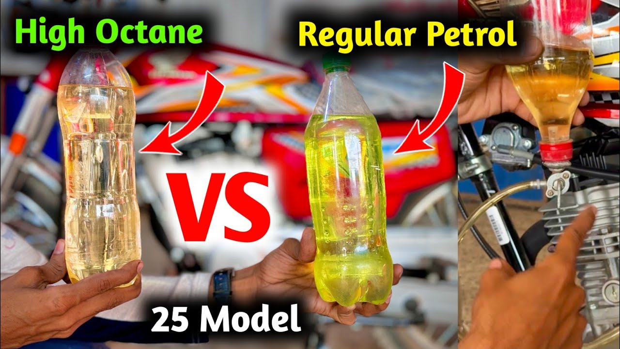 High Octane VS Regular Petrol : Millage Pick and Performs testing Honda CG 125 2025 Model