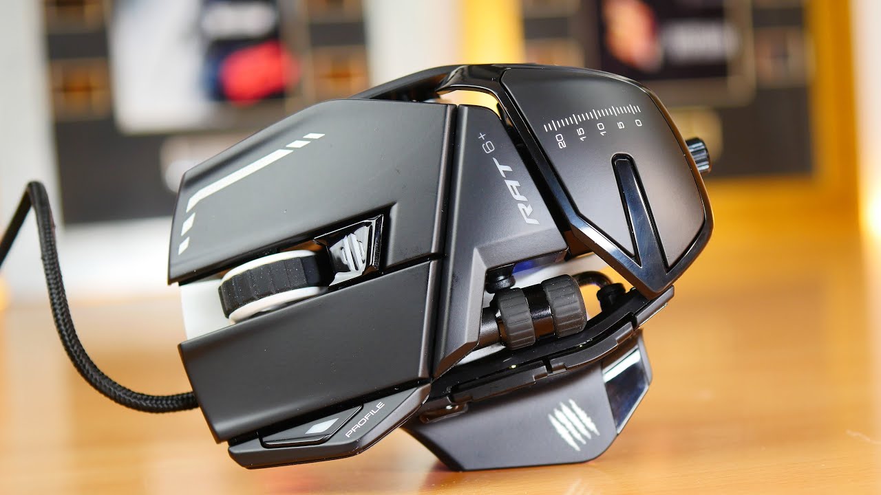 The most bonkers looking mouse you've ever seen? Mad Catz R.A.T. 6+ Unboxing and review