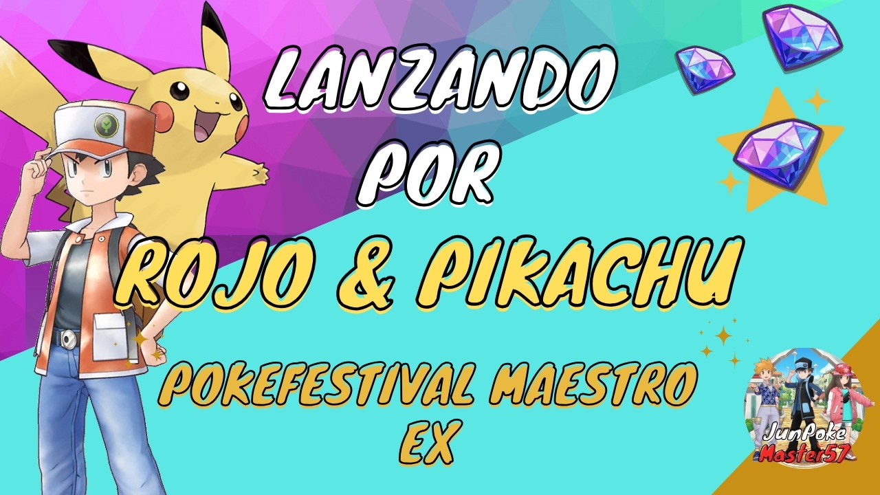 LANZANDO JOYAS POR ✨ROJO & PIKACHU (1996)✨ (SUMMON) /MULTIS - POKÉMON MASTERS EX