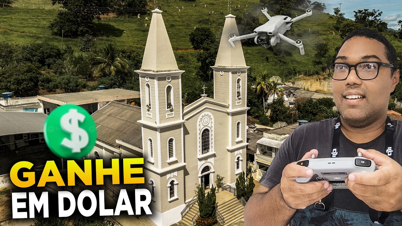 Como Vender Fotos e Vídeos de Drone: Ganhe Dinheiro com Banco de Imagens!