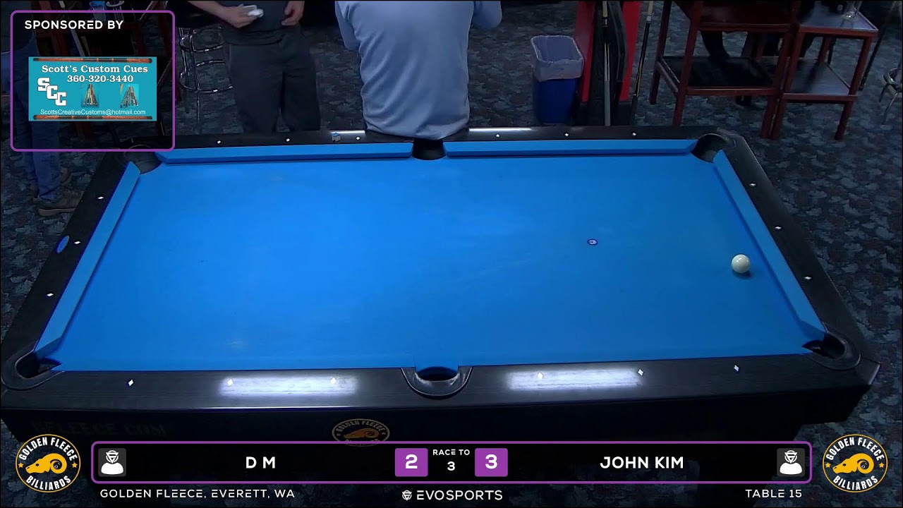 D M vs JOHN KIM  - GOLDEN FLEECE - TABLE 15 | EvoSports