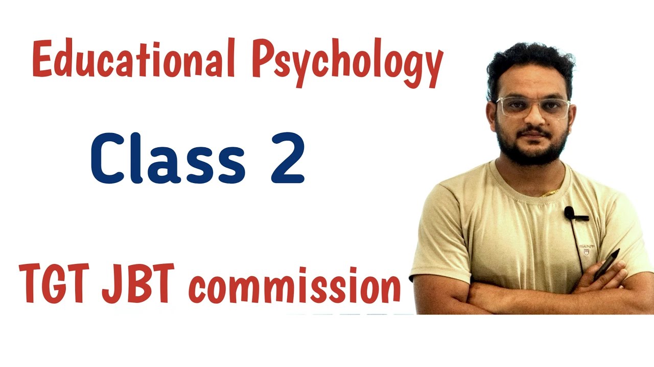 HP TGT JBT COMMISSION EDUCATIONAL PSYCHOLOGY CLASS 2 |  TGT JBT Commission syllabus 2025