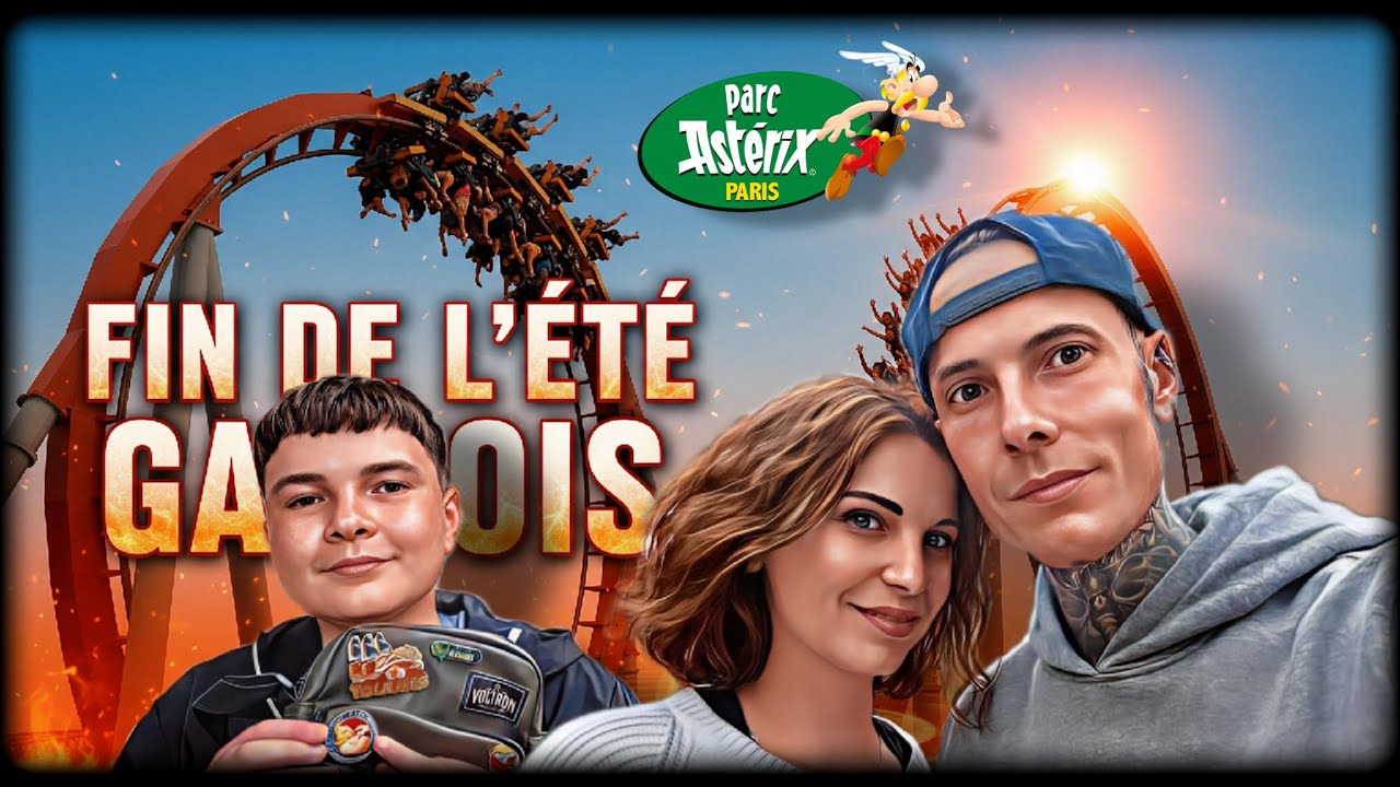 🎢Parc Astérix🎢 Fin de l'été gaulois, on profite du parc la veille de la rentrée des classes✨✨✨