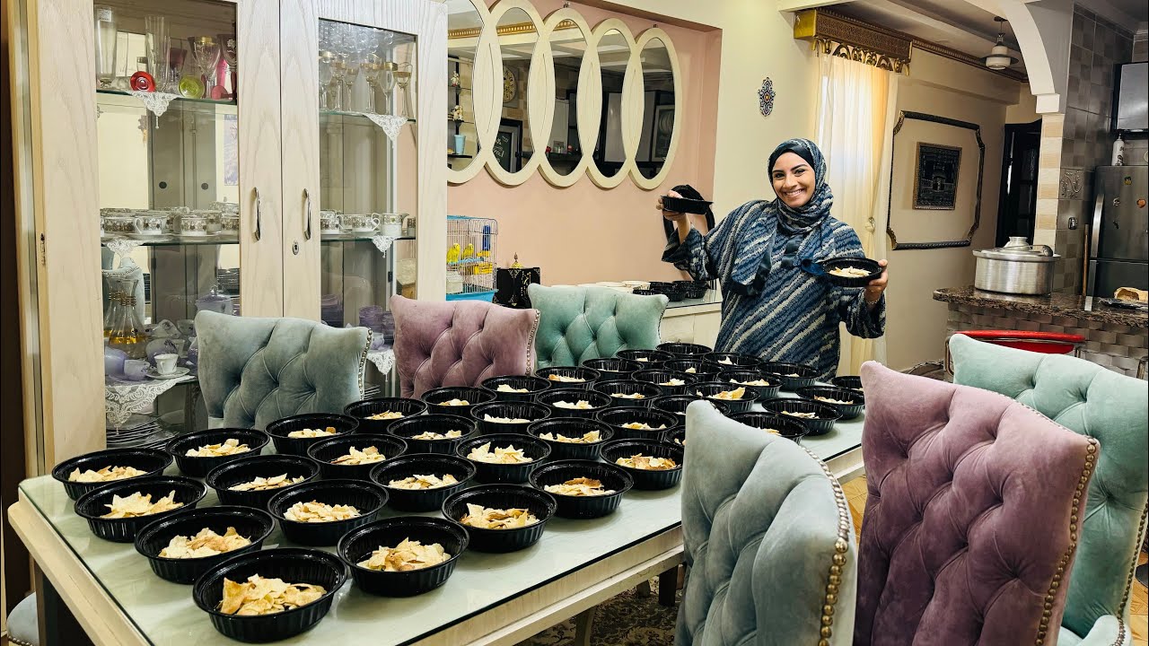 يوم الاطعام العالمي 😍 جبت الخروف من ديله 🤣