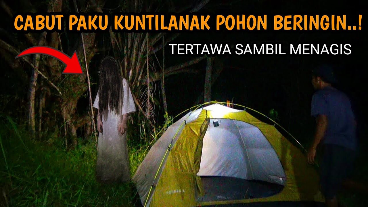 HOROR‼️ EXSPRIMEN CABUT PAKU POHON BERINGIN DI DATANGAI KUNTIL4N4K
