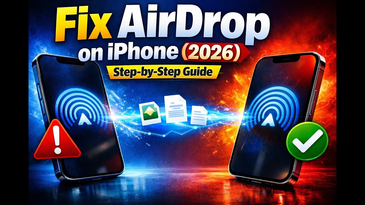 AirDrop не работает на iPhone? 8 действенных способов решения проблемы (руководство на 2026 год)