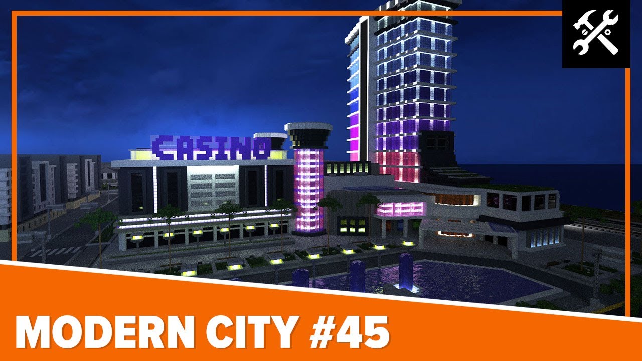 Modern City #45: Casino - Minecraft Timelapse