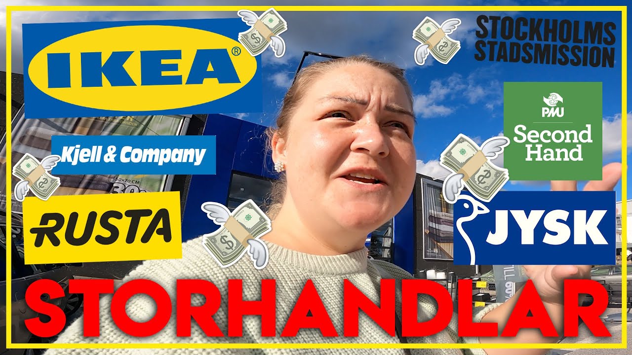 STORHANDLA MED OSS | IKEA, JYSK, RUSTA, SECONDHAND OSV