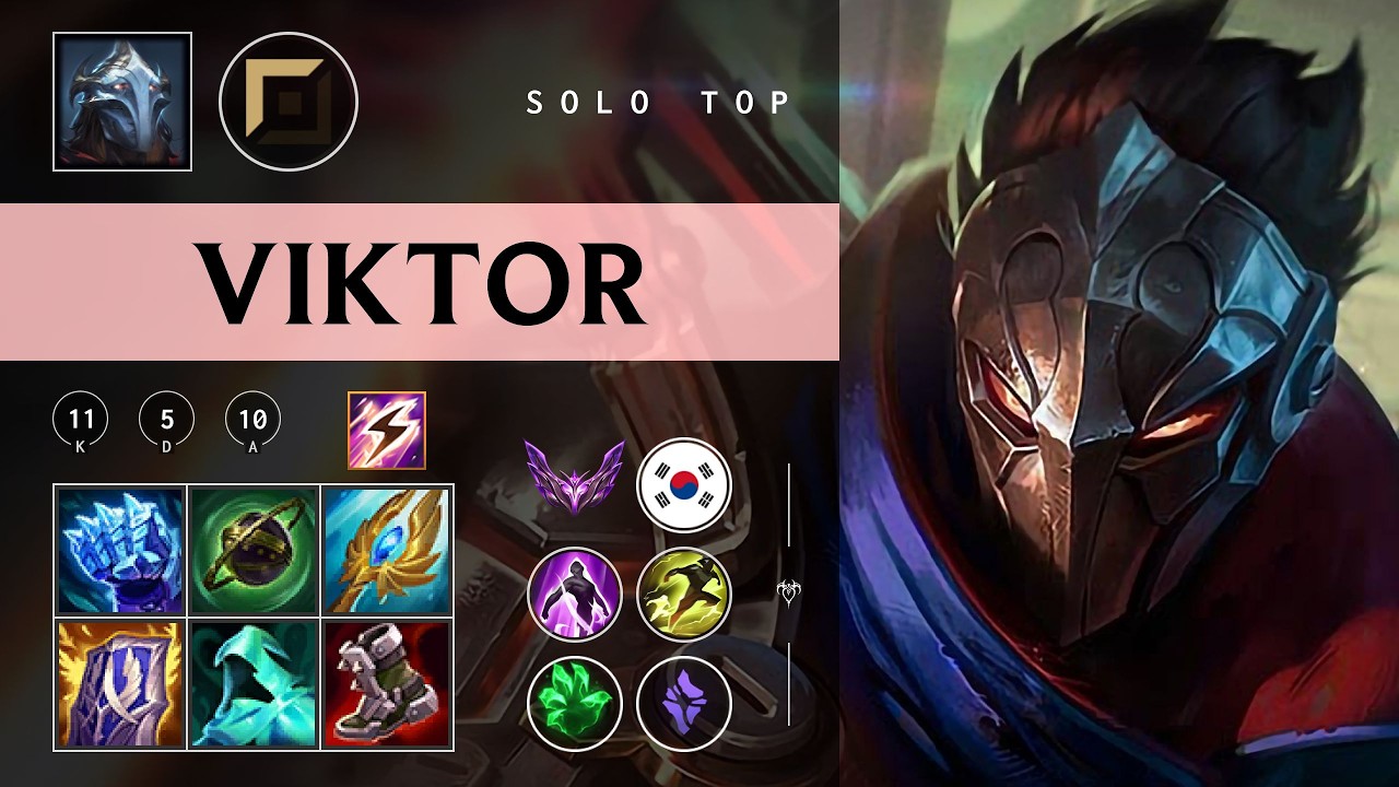 Viktor Top vs Ambessa - KR Master Patch 26.04