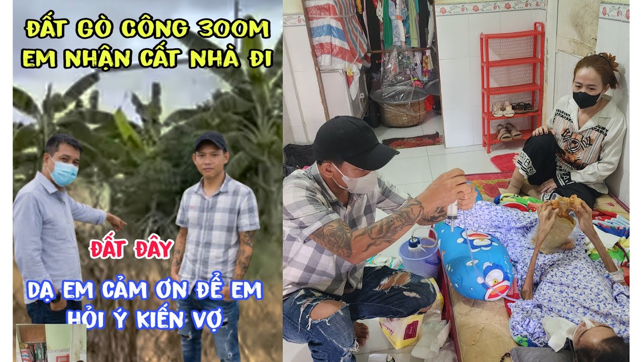Quá bất ngờ có anh ở Gò Công cho trí thơ 300 m đất cất nhà nhưng liệu trí có nhận không vì xa