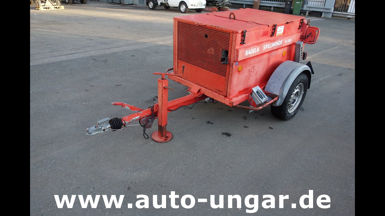 Bagela W 1000 Spillwinde Kabelziehwinde KW1002 spillwinch www.auto-ungar.de