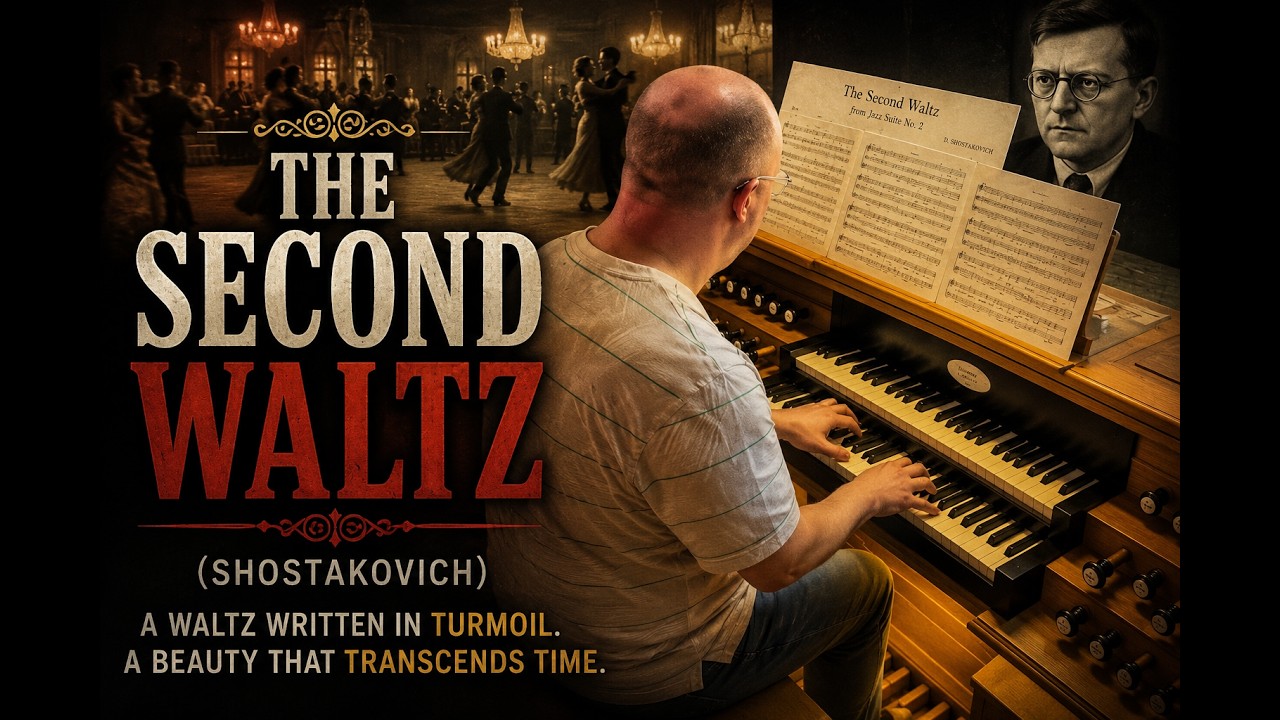 PIPE ORGAN COVER: THE SECOND WALTZ (Shostakovich) by Martijn Koetsier