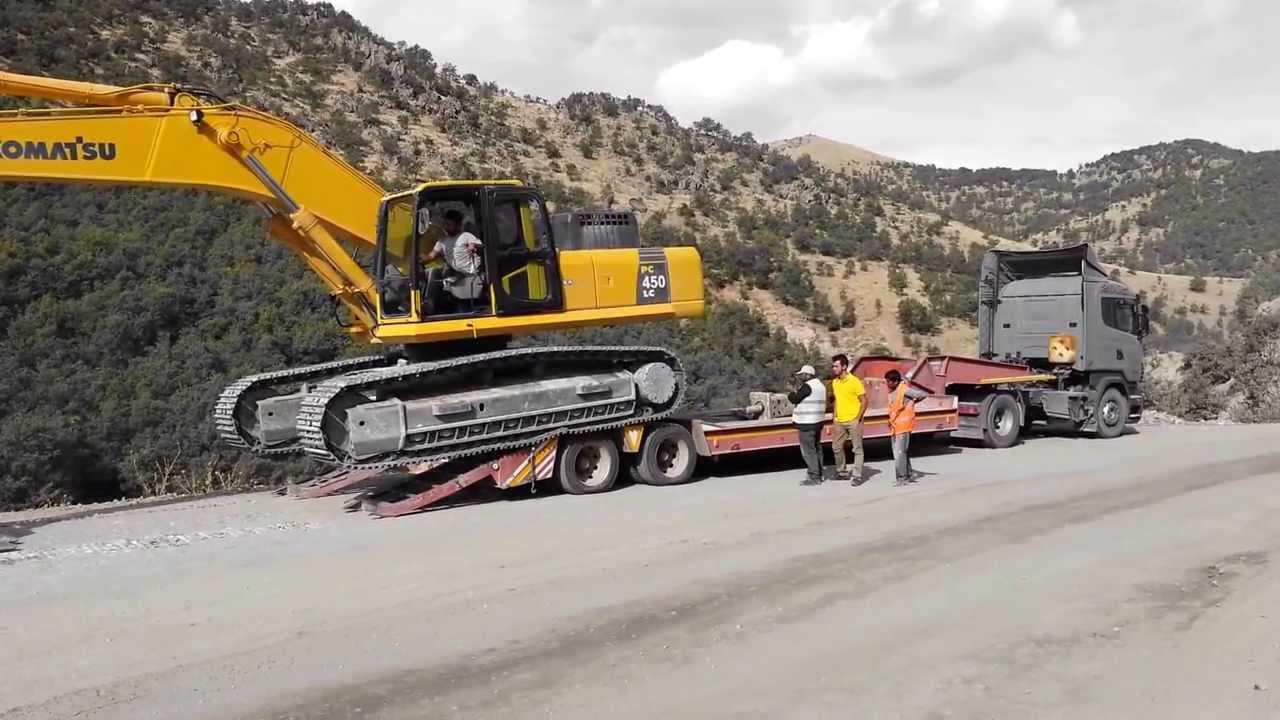 Scania R420 & Komatsu PC450 AFYON/TURKEY