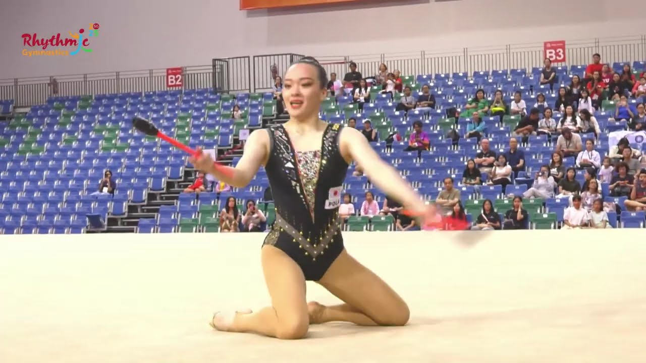 17/05/25 - Group A, Block 3 - RGI Snr Clubs & Ribbons - 2025 Asian Rhythmic Gymnastics Championships