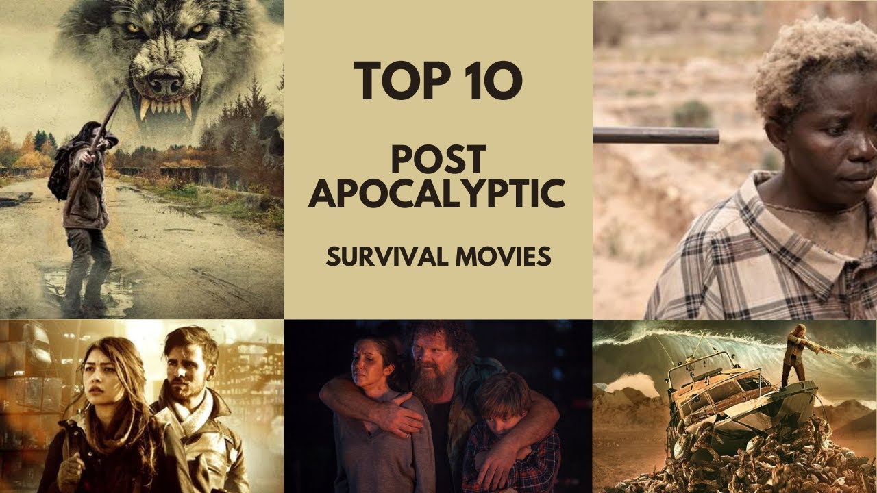 Top 10 Best Post Apocalyptic Survival Movies | Humal Survival, Hope & Endurance | New Watchlist
