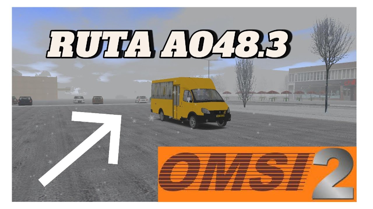 Покатушки на автобусе Рута а048.3 | по карте Куцюбинск | OMSI 2