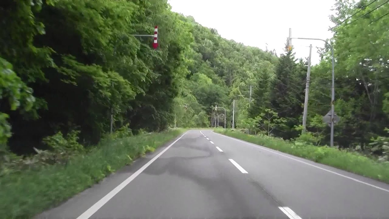 北海道道1070号上武利丸瀬布線　丸瀬布市街～行き止まりまで