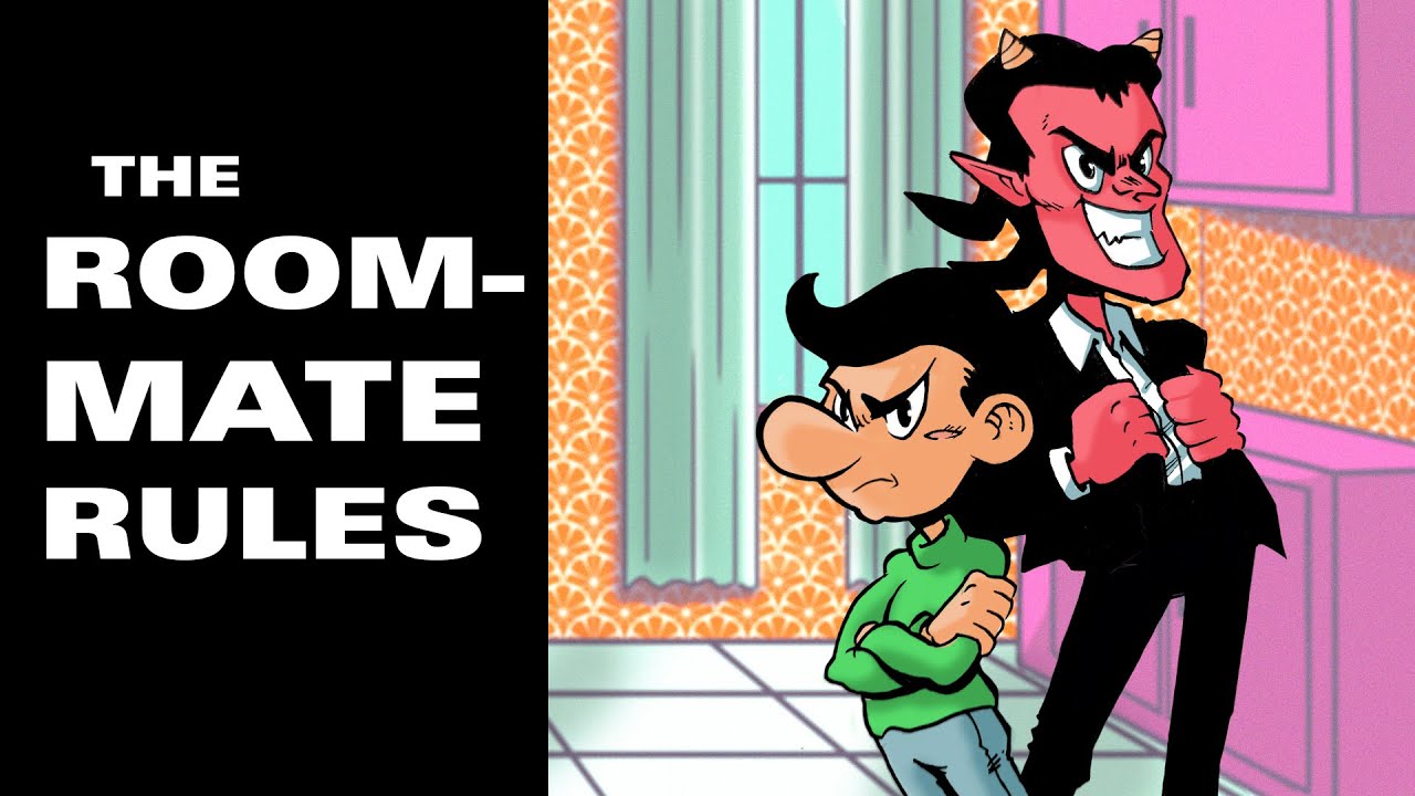 ROOMMATE RULES - 2D Animated Short - Tony the Oni Cartoon