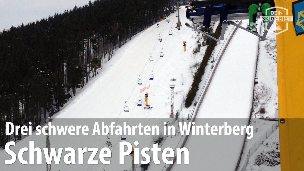 Schwarze Pisten im Skiliftkarussell Winterberg: Abfahrten f&uuml;r K&ouml;nner im Sauerland