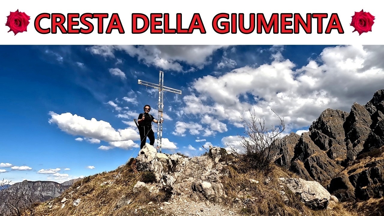 Cresta della Giumenta e Monte Magnodeno dai Piani d'Erna#trekking Lombardia#trekking montagna#italia
