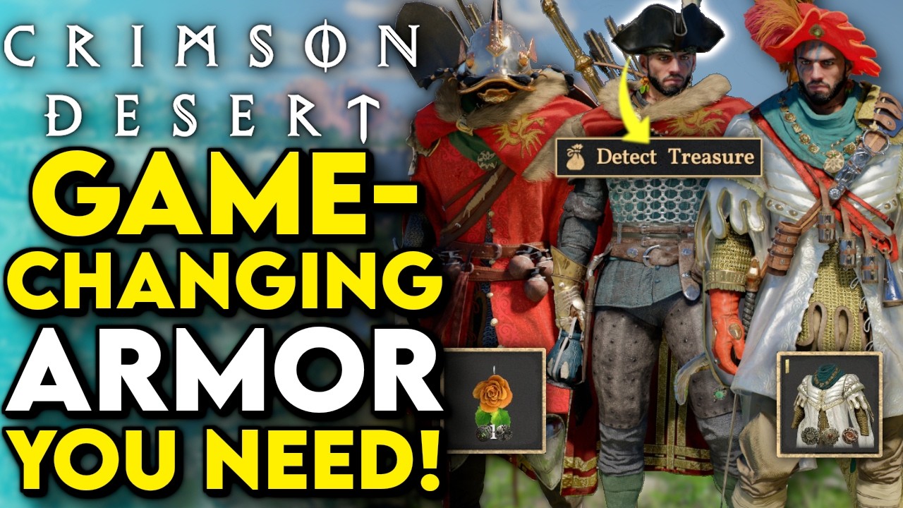 Революционная броня и аксессуары, которые нельзя пропустить в Crimson Desert! | Советы по Crimson...