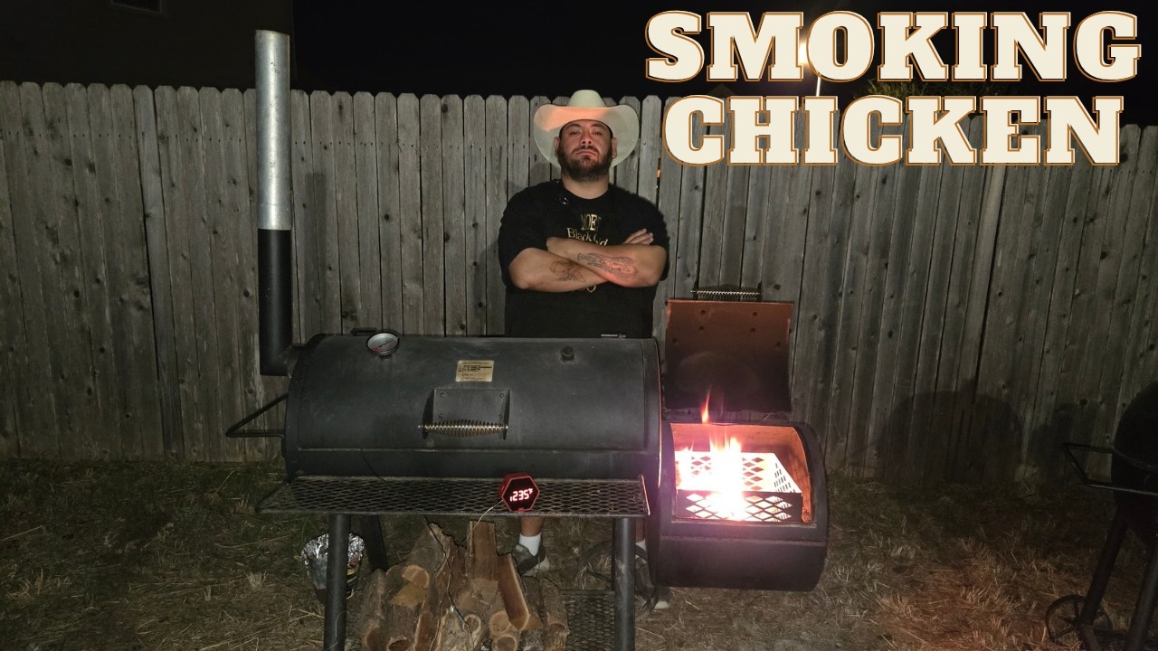 Я коптлю куриные ножки ночью