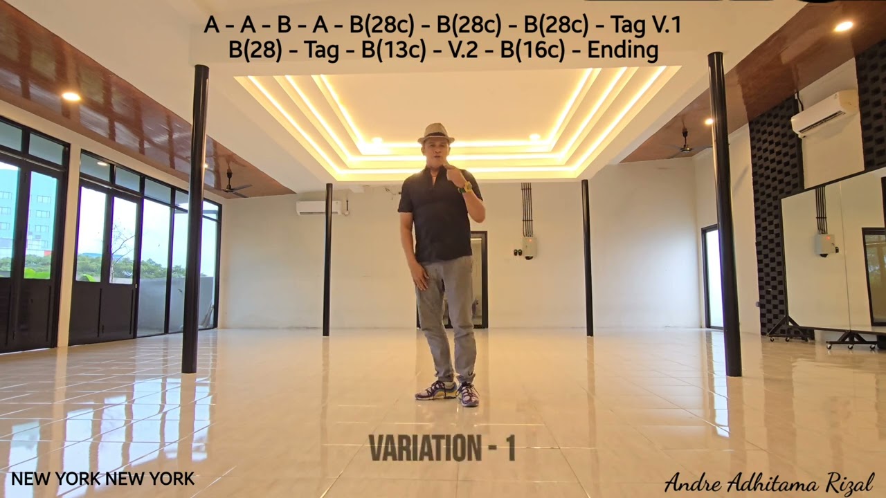 WALKTHROUGH - NEW YORK NEW YORK Linedance - Chor: Andre Adhitama Rizal (INA) - Juni 2024