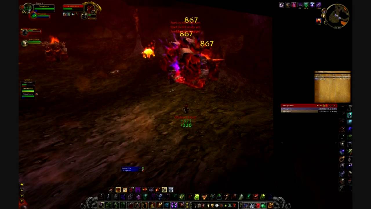 Farming Molten Core For Epix