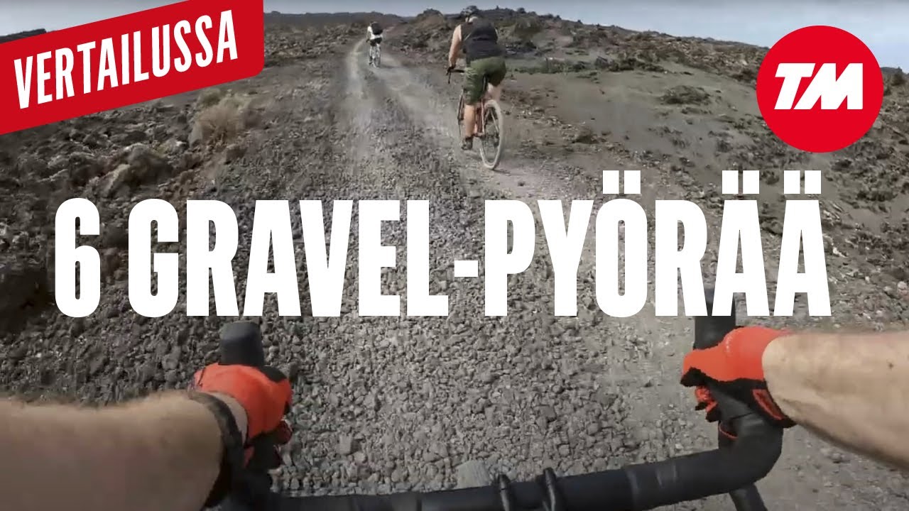 TM-polkupyörävertailu: 6 monipuolista gravel-pyörää