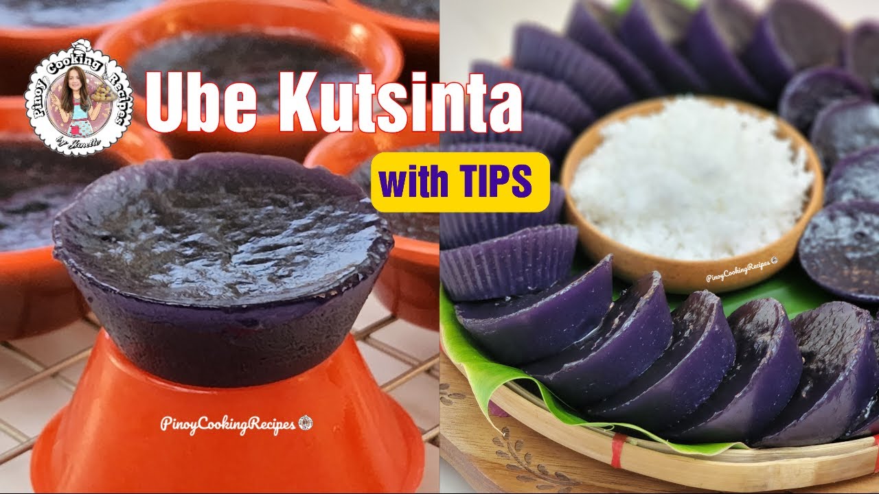 Ube Kutsinta -  Smooth, Soft & Chewy with Complete TIPS kung Paano Gawin ng Tama